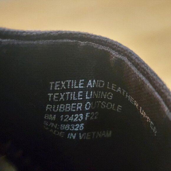 Tory Burch Shoes Womens Size 8 Navy Black Espadrille Flats Leather Cap Toe Logo - Picture 12 of 15